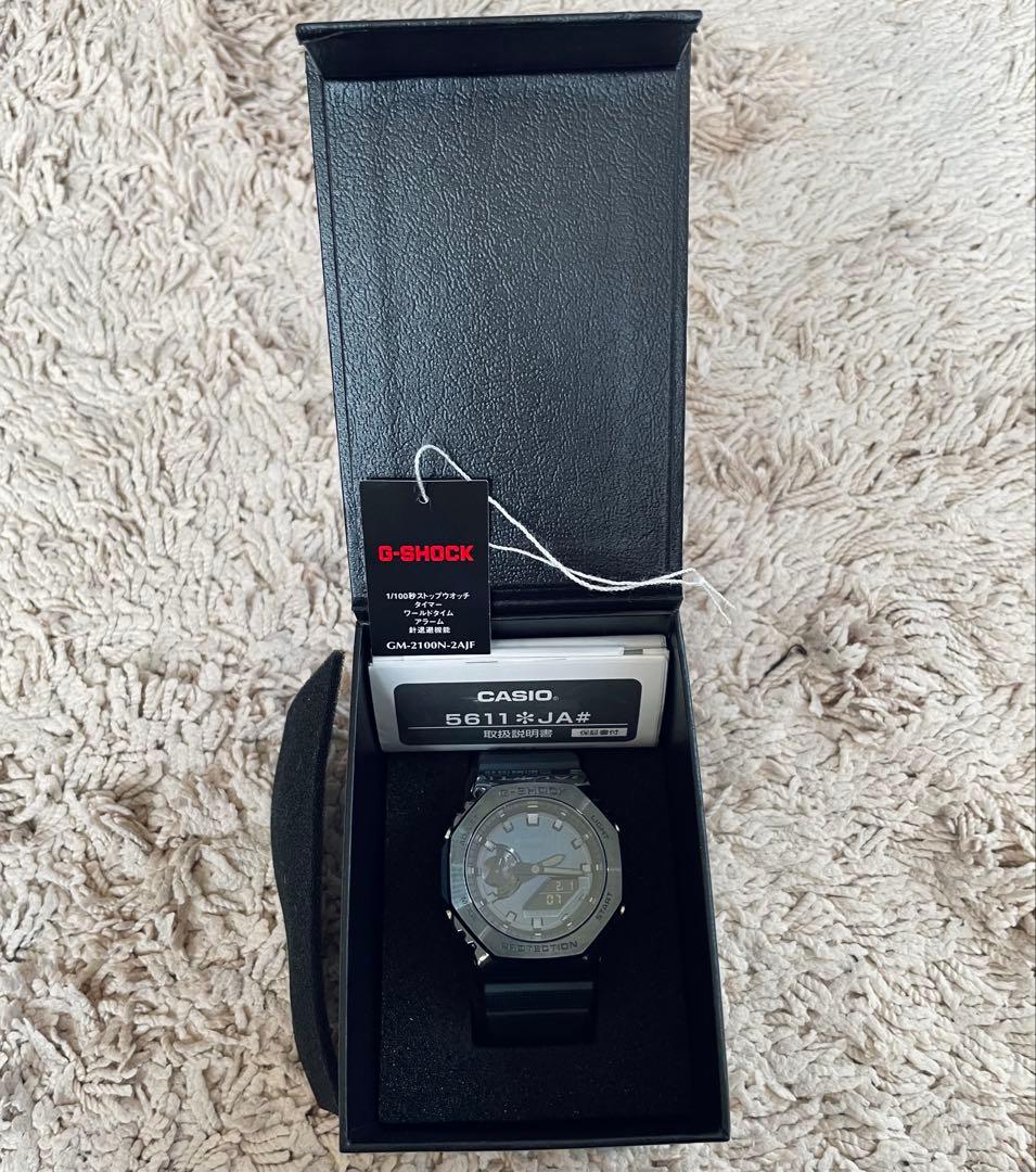 G-SHOCK メタルカバードGM-2100N-2AJF ネイビー