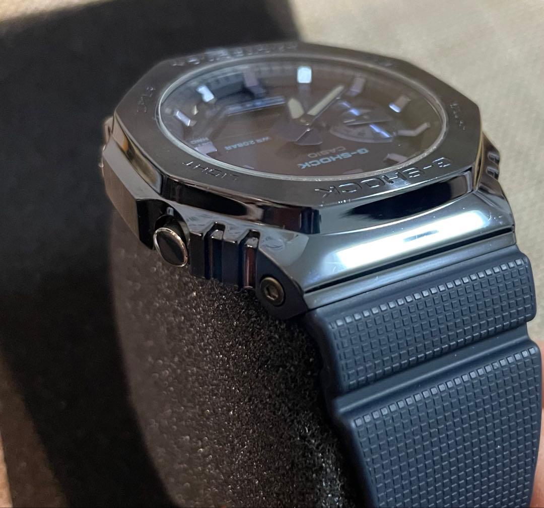 G-SHOCK メタルカバードGM-2100N-2AJF ネイビー