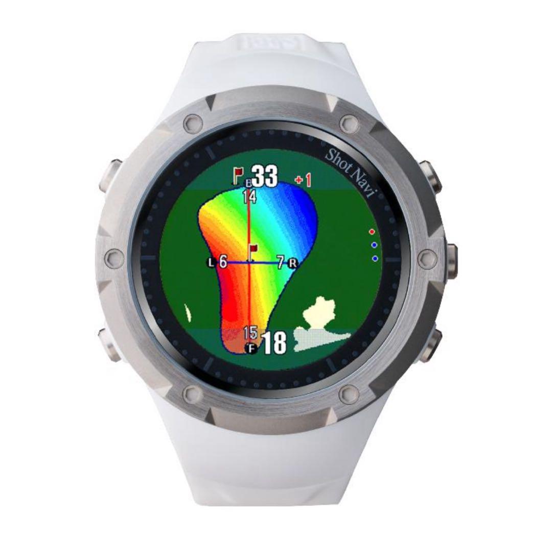 お値下げ中 ShotNavi Evolve SE《ゴルフウォッチ》 ホワイト