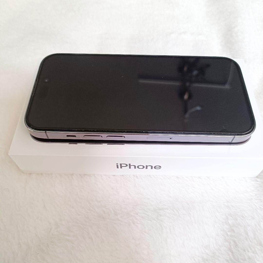 Apple iPhone14pro 256GB simフリー ディープパープル