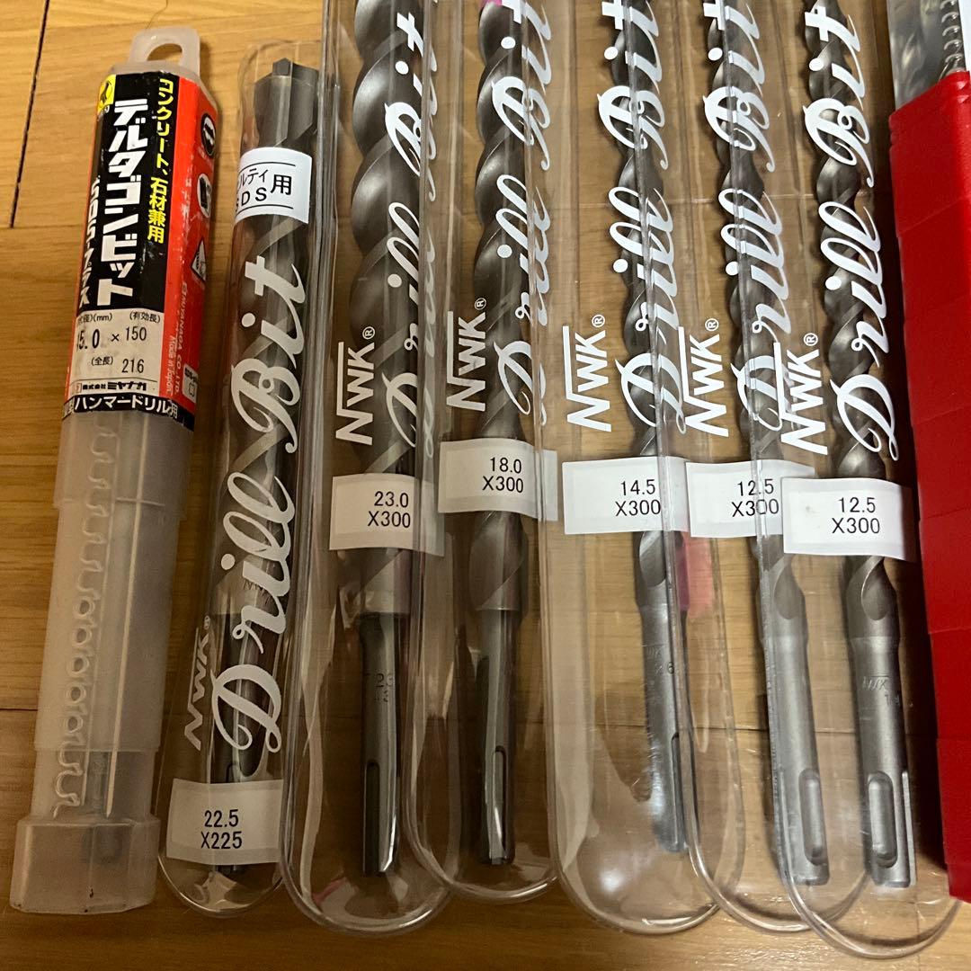 SDSプラス用コンクリートドリルまとめ売り　ヒルテイ　マキタ