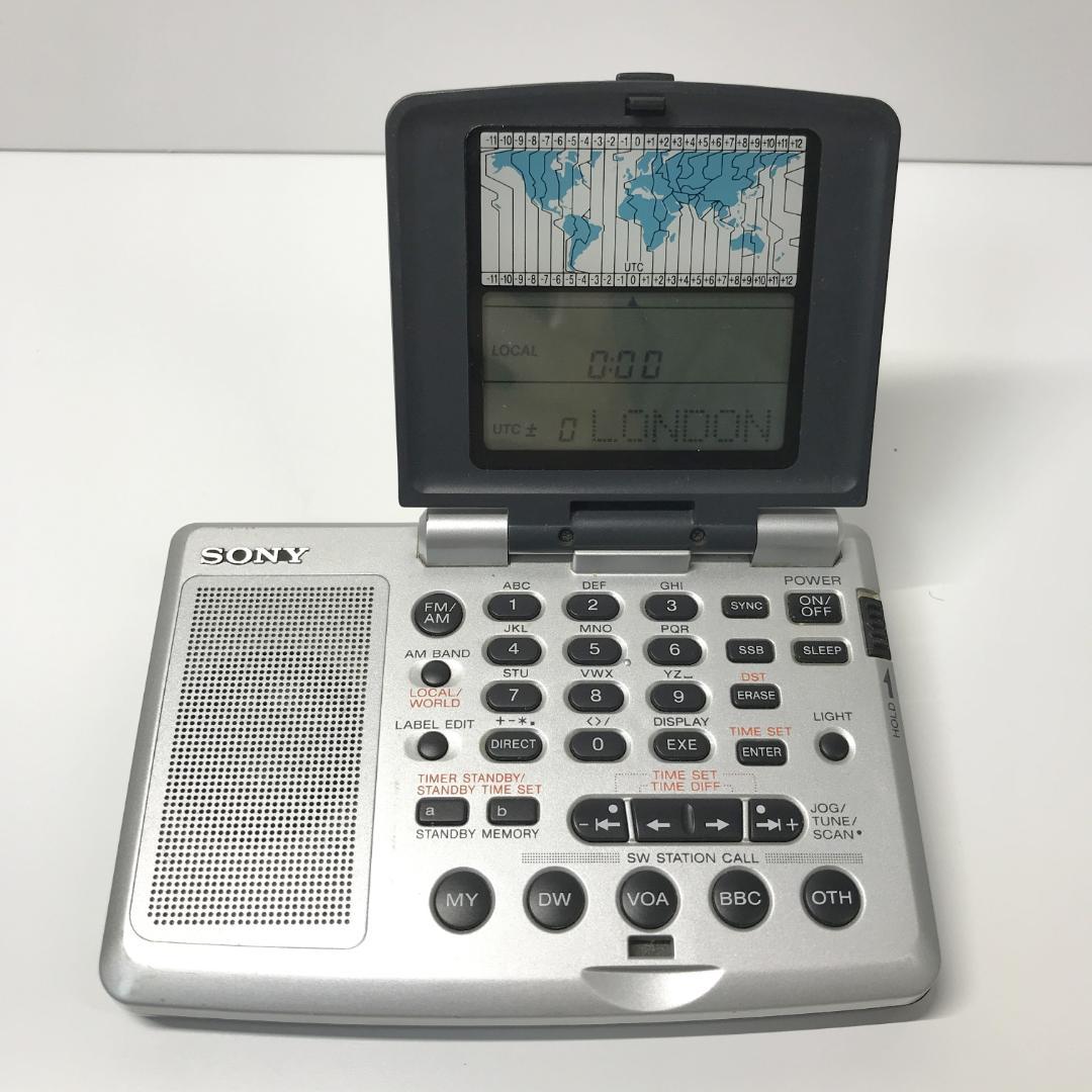 希少品 BCLラジオ SONY SW STATION CALL ICF-SW07