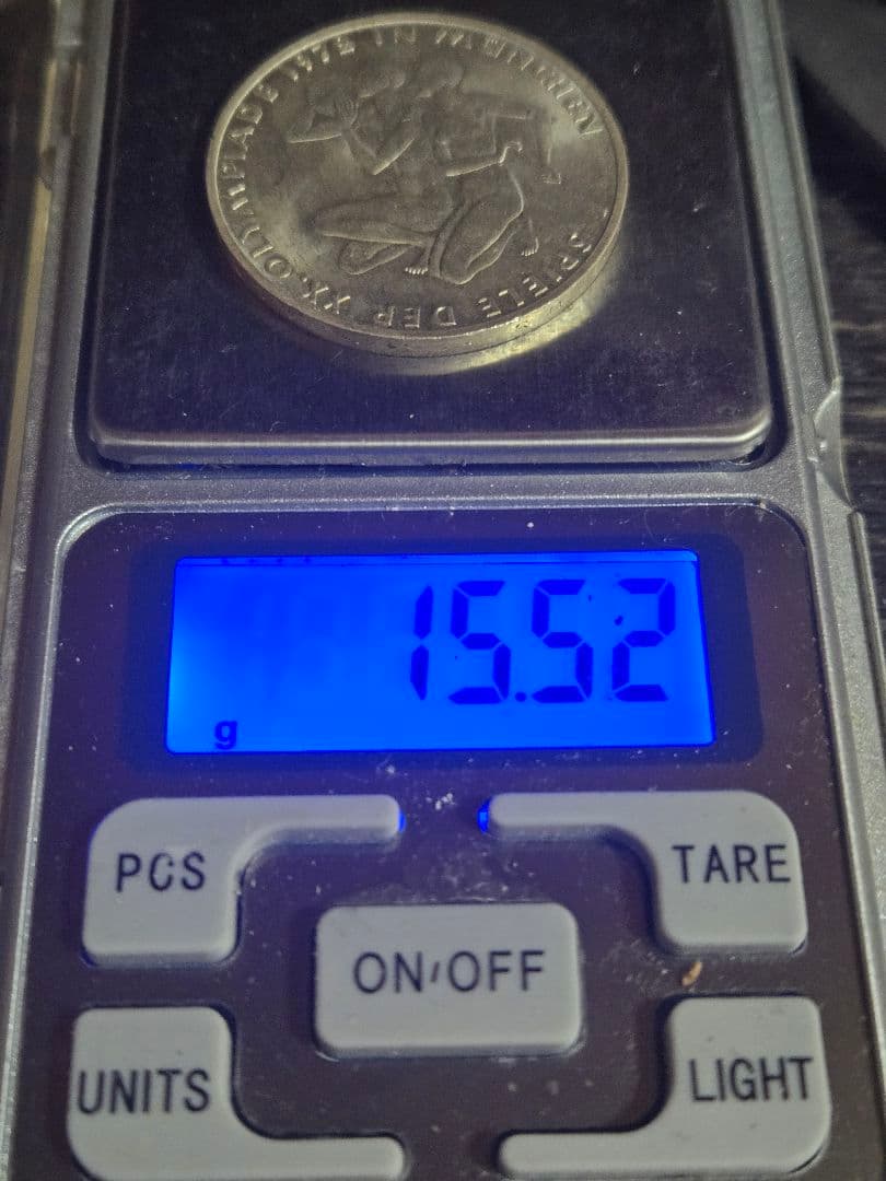 1972年ミュンヘンオリンピック ドイツ 銀貨 10マルク SV635