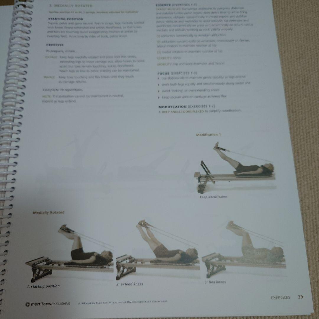 ヨガ・ピラティス STOTT PILATES Intermediate Reformer