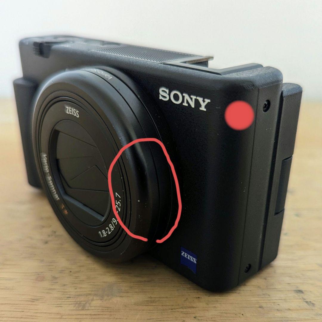 デジタルカメラ SONY VLOGCAM ZV-1