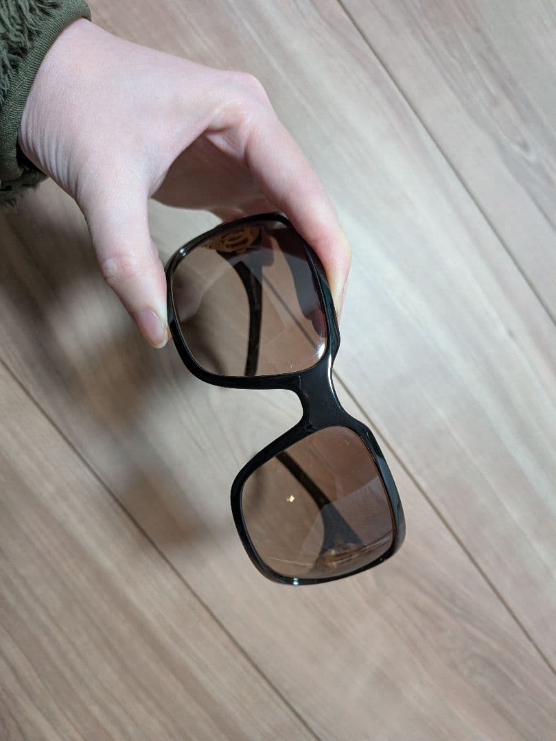 日*1様 美品/CHANEL/サングラス/ブラウン/値下げ不可