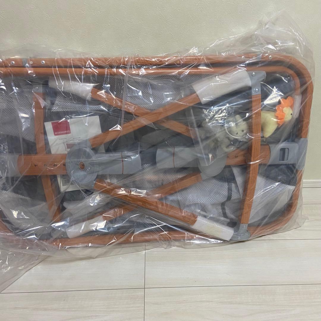 ❤️1品限り❤️ベビーベッド 添い寝ベッド キャスター付き 高さ6段調節可能 多機能