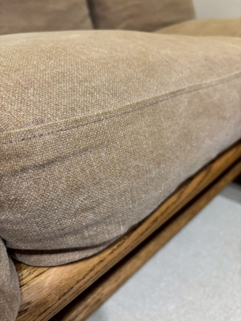 【りょーすけ】取置中のため購入不可となります。モモナチュラルクラウドソファ