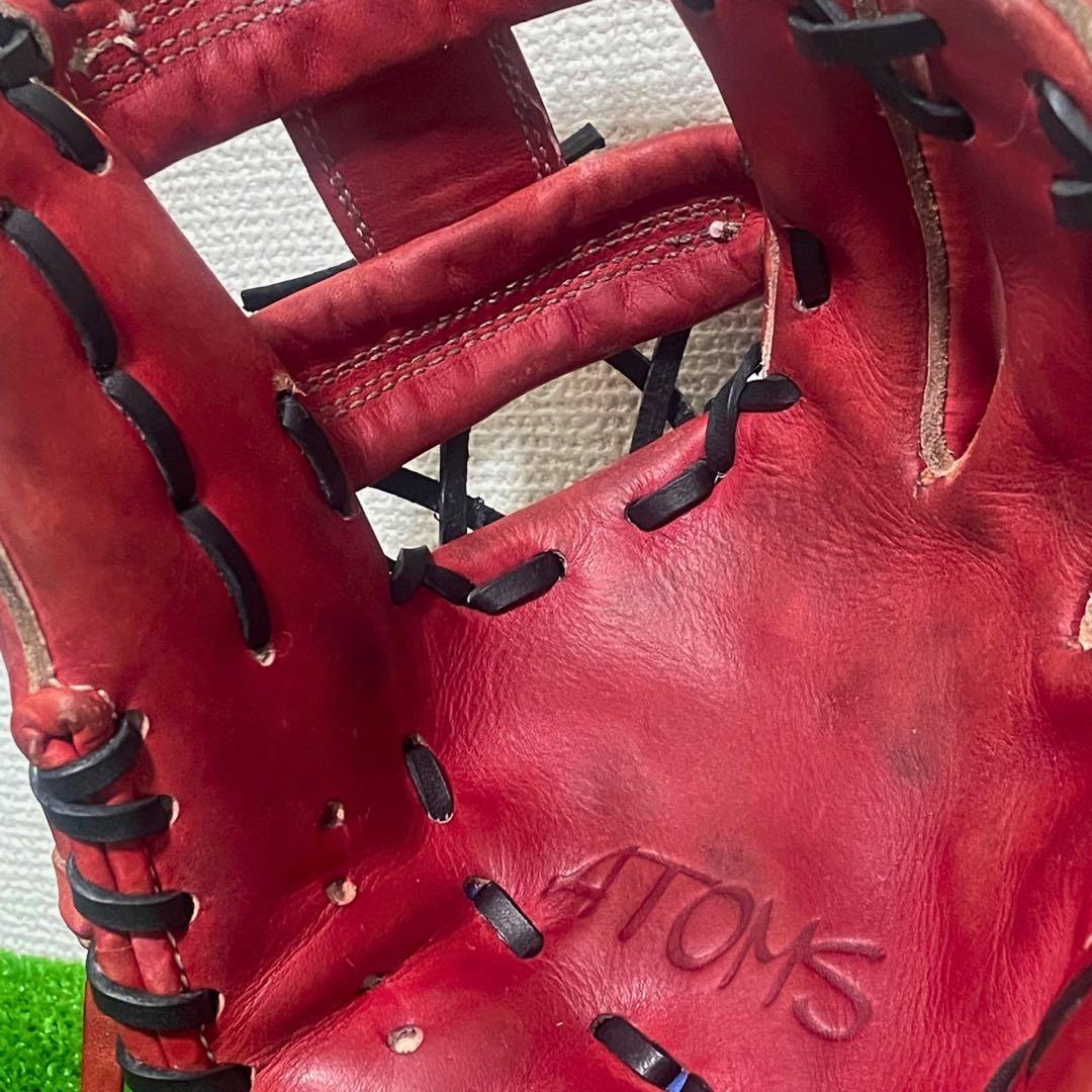 ATOMS 硬式　高校野球対応カラー　刺繍無し