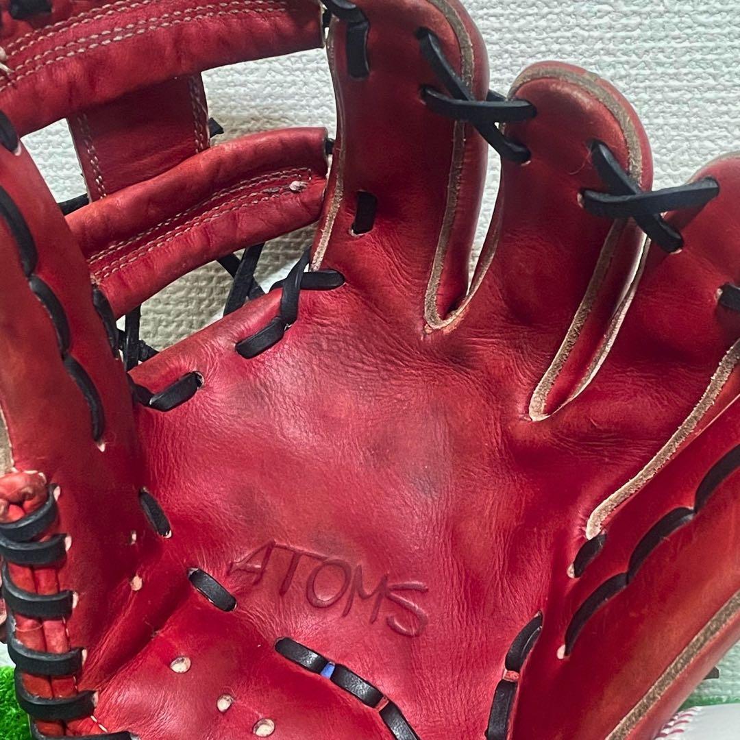 ATOMS 硬式　高校野球対応カラー　刺繍無し