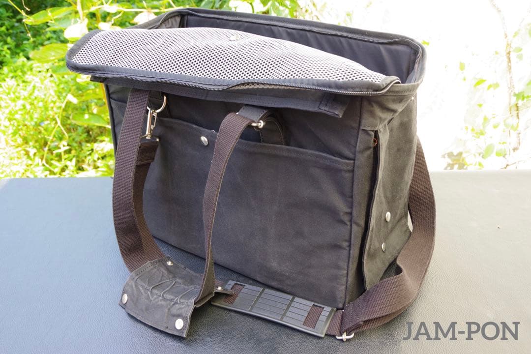 Toto&Pal® ＡＷパラフィンキャリーバッグ/Lサイズ(ショルダーベルト付)