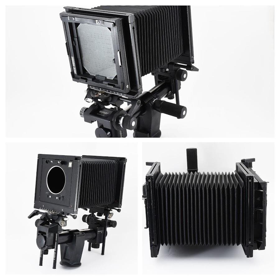 ジナー F2 4x5 45 ラージフォーマット ビューカメラ ケース付