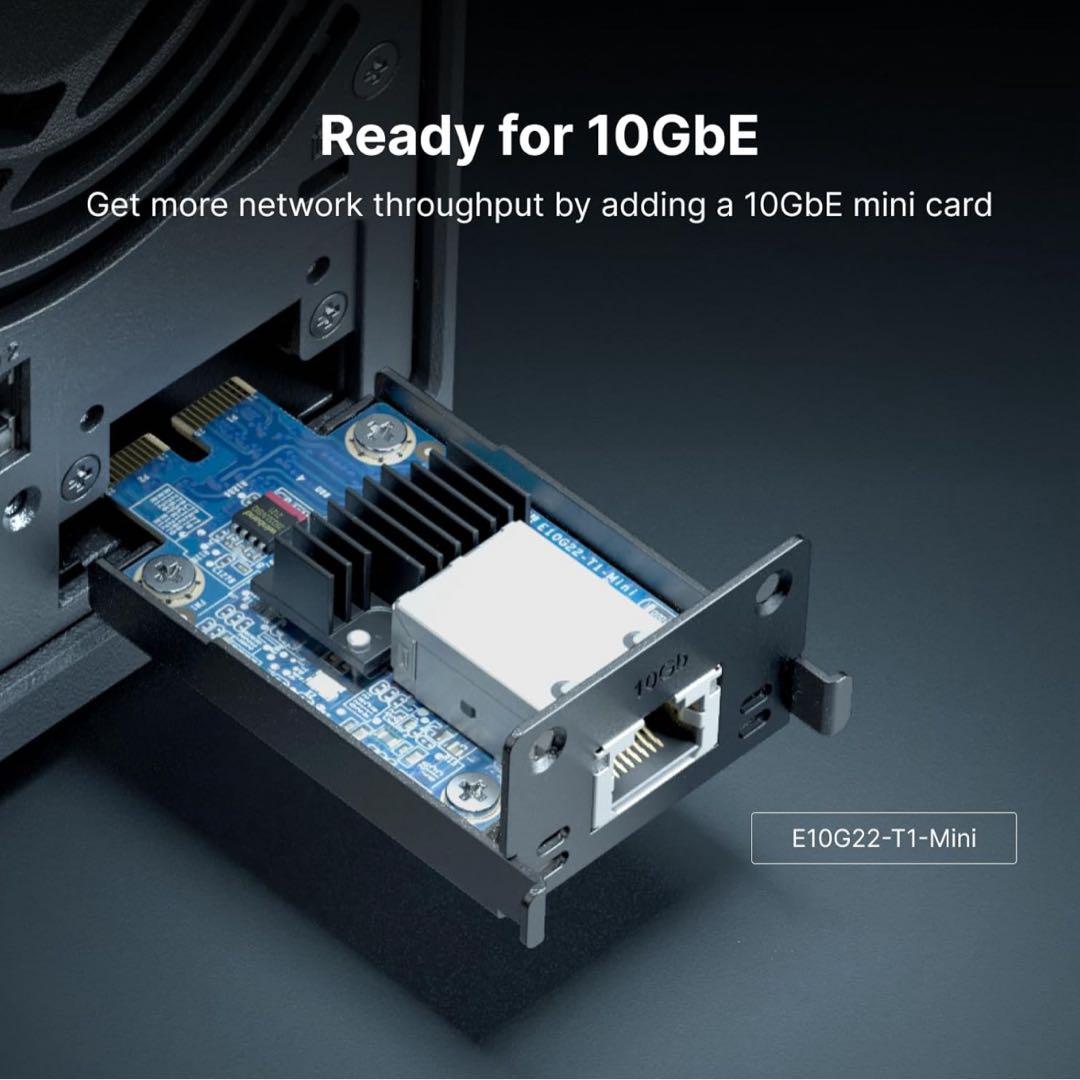 t*i様 【新品】Synology DS723+増量4GBメモリ 拡張10GbE