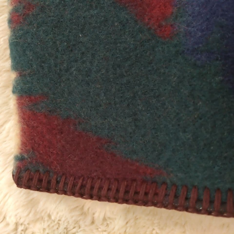 新品 ラルフローレンホーム グリーンビーコン スタジアムブランケット ネイティブ