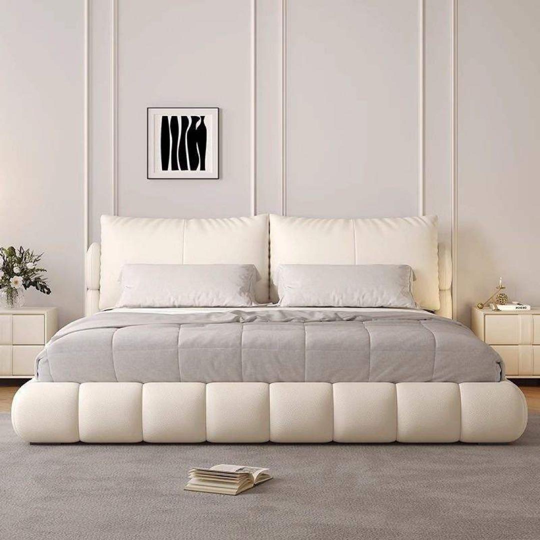 ファブリックベッド クイーンサイズ