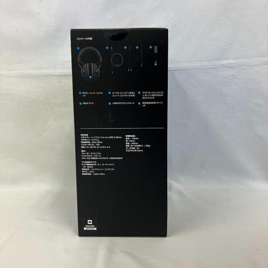ロジクール G PRO ゲーミングヘッドセット G-PHS-002 00