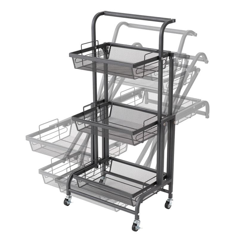 NGI WG RBS　収納ワゴン　グレー　収納ラック