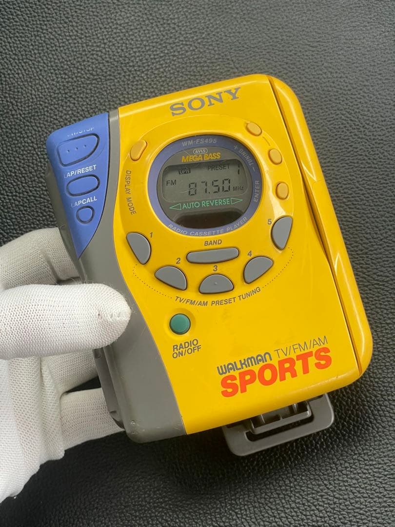 SONY sports ソニースポーツ カセットウォークマン WM-FS495