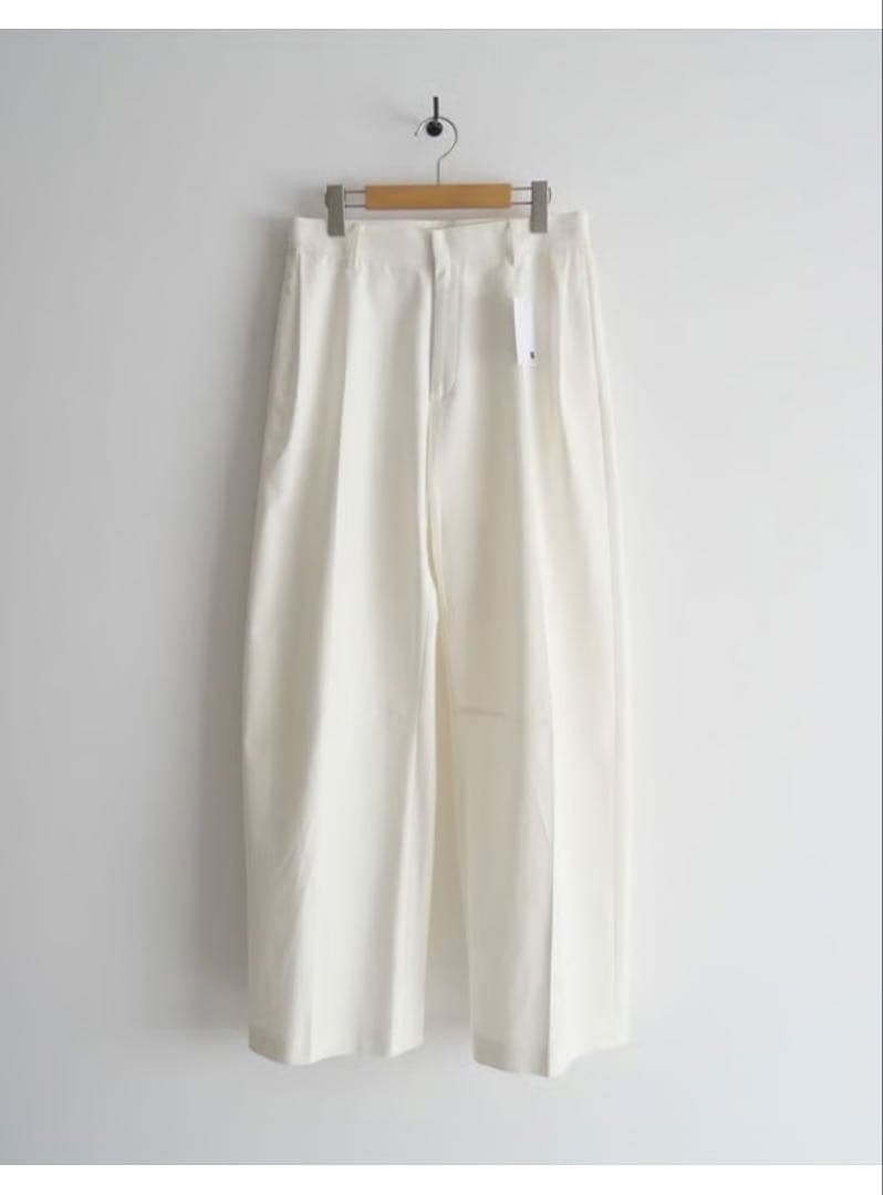 試着のみ Deuxieme Classe TUCK CHINO ワイドパンツ