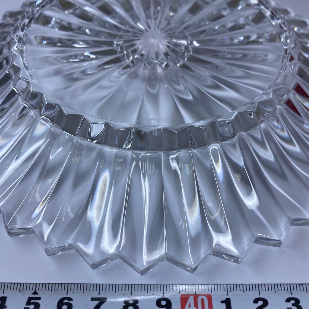 バカラ　ミルニュイ　プレート　共箱　直径20.8㎝　タサチ　東な7-0408①