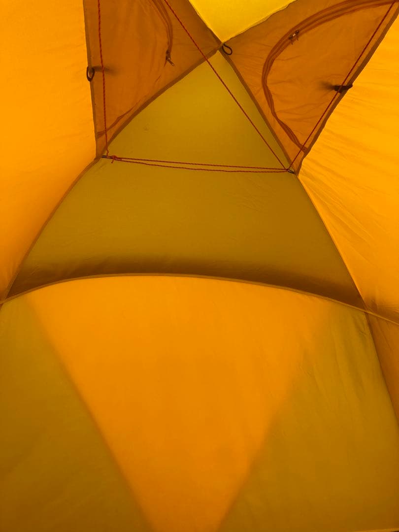 山岳テント　スタードームテント6-7人用外張り付(冬用) 遠征　冬キャンプ