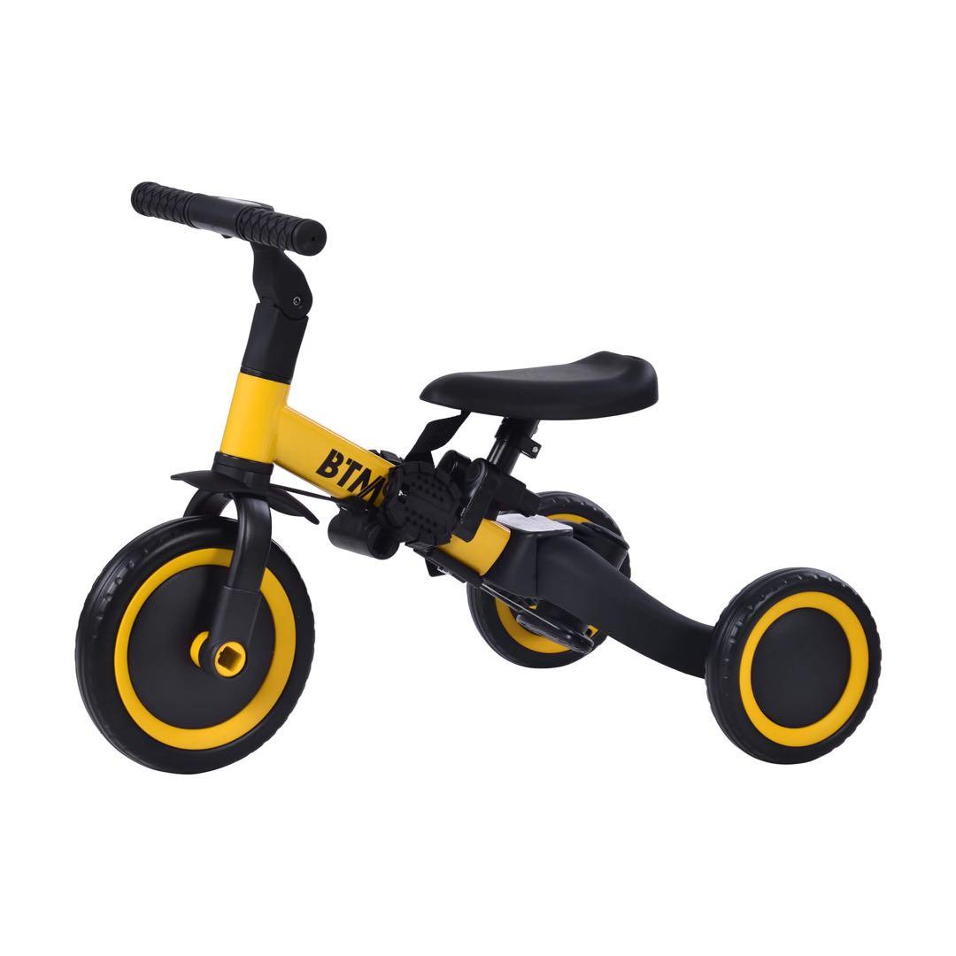 子供用3輪車 4in1 自転車 オリジナル 押し棒 ペダル コントロールバー付き