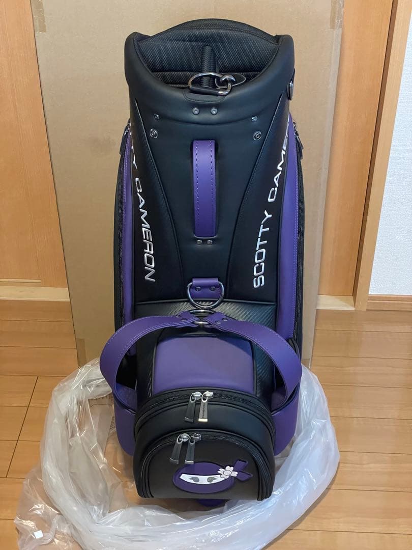 【マグネットです】スコッティキャメロン ツアーキャディバッグ(新品未使用)