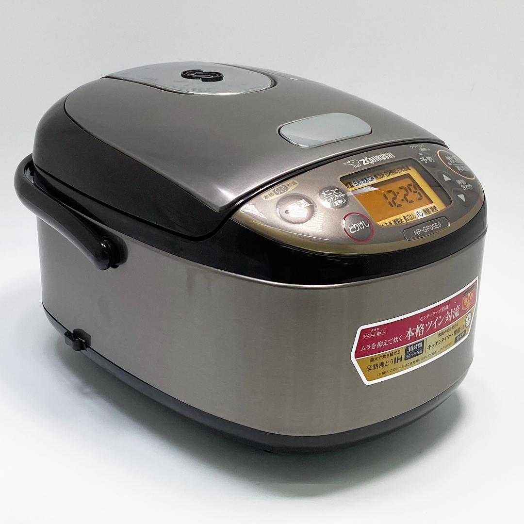 象印 NP-GP05E9 炊飯器 3合 ブラウン 2022年製