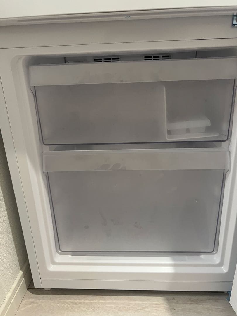 冷凍庫 OBBR-121A-W ホワイト 121L