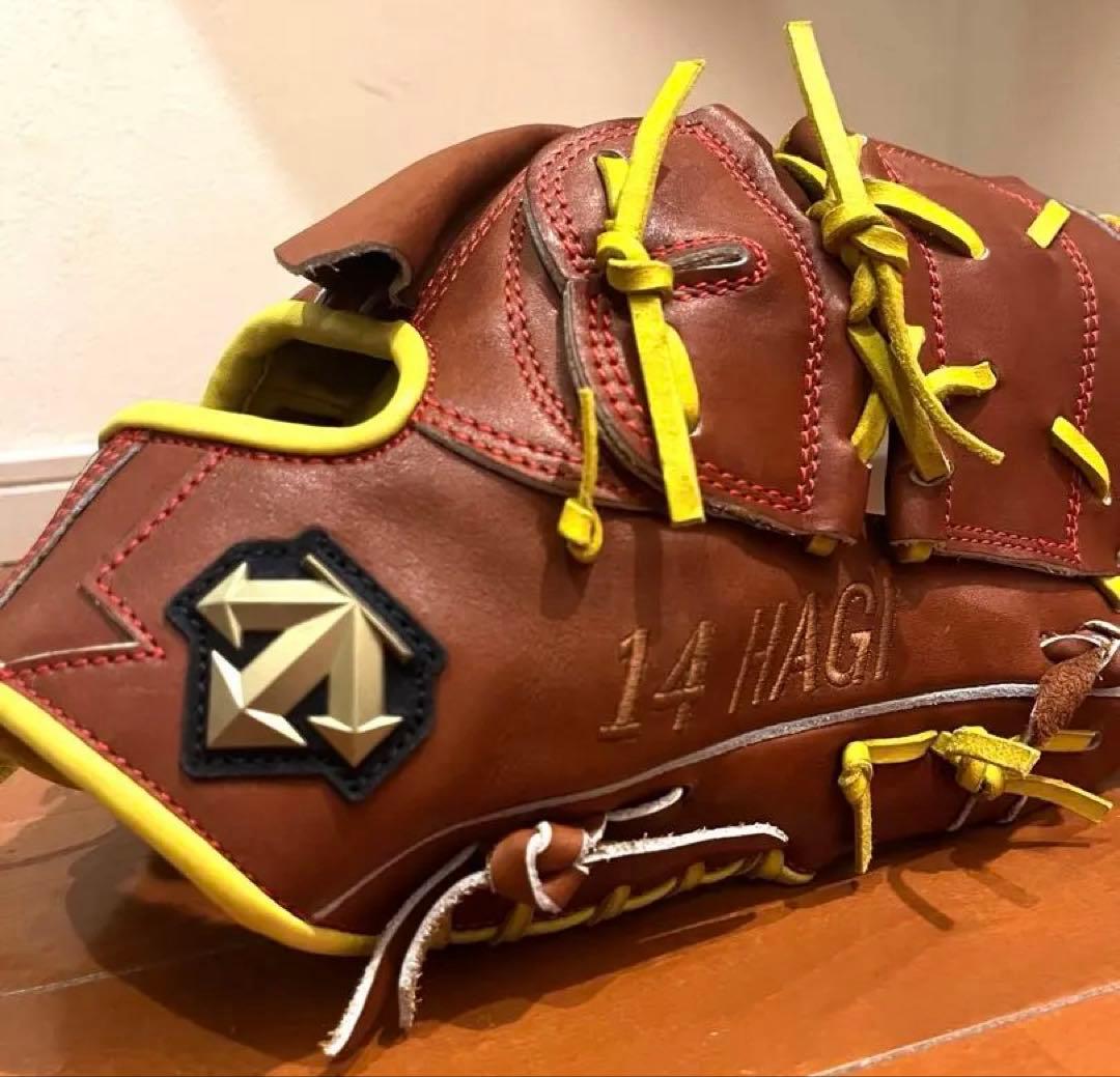 デサント投手用硬式グローブ オーダー パドレスカラー Promade