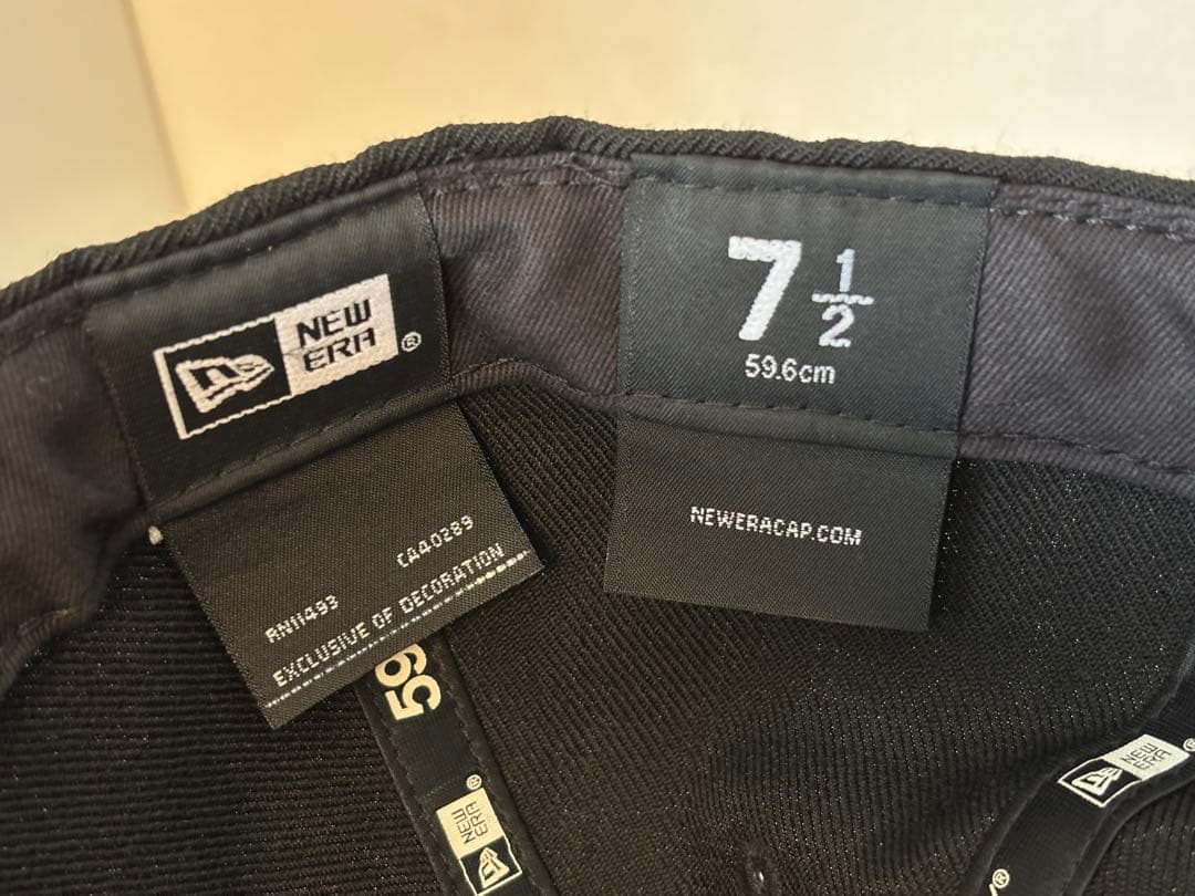 コラボ/中日ドラゴンズ/限定/キャップ/帽子/ニューエラ/ステッカー/ゴールド