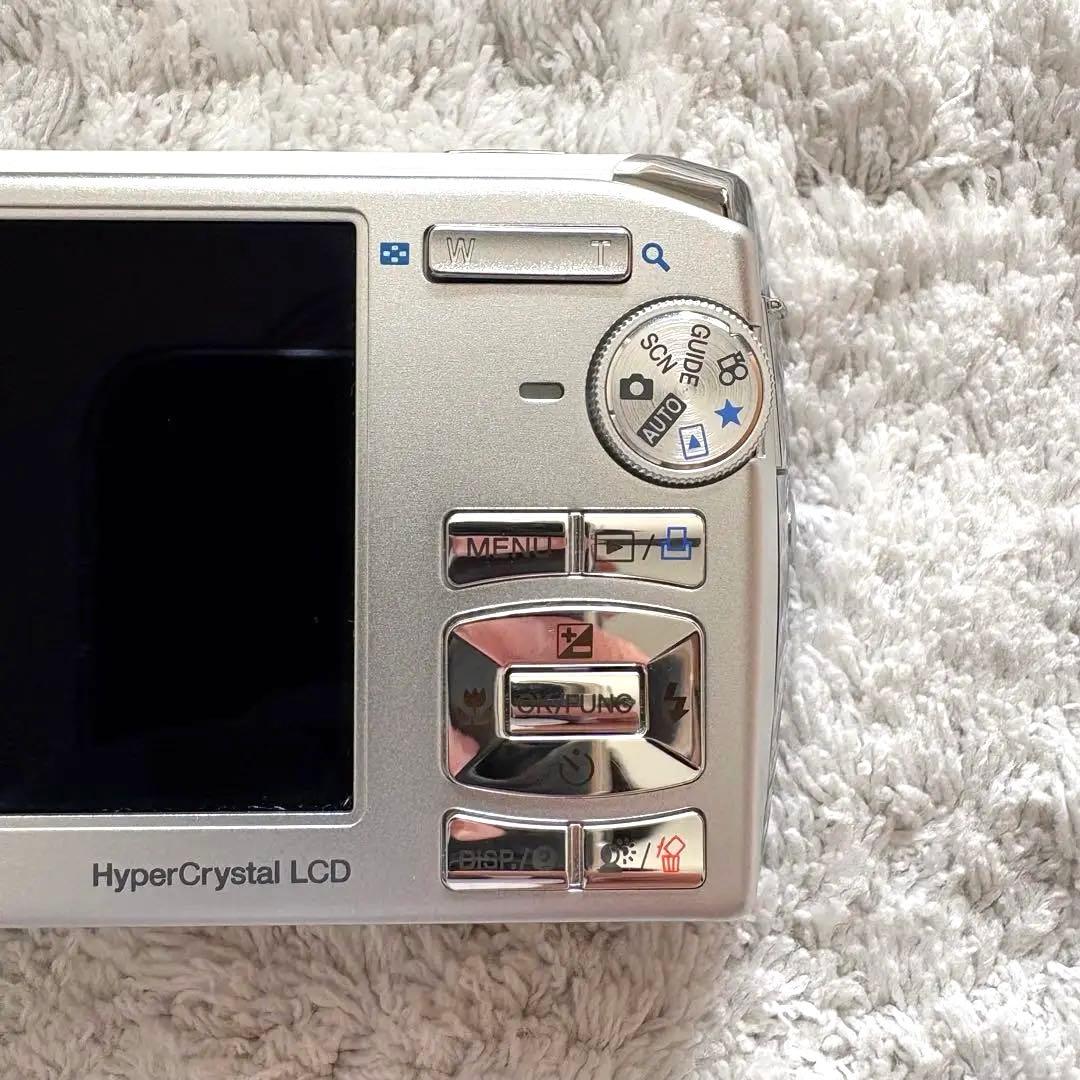 希少品【動作確認済】OLYMPUS オリンパス μ1020 レトロコンデジ 白