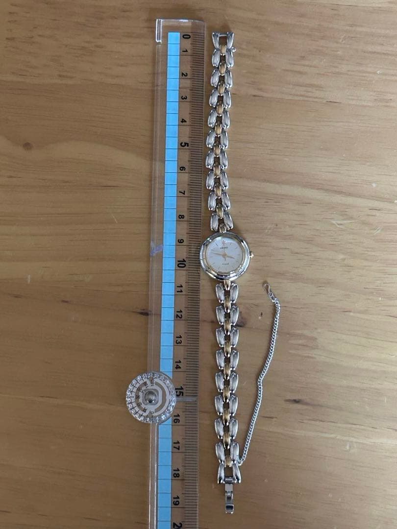 美品SEIKO TISSÉ 4N21-0740シルバー/ゴールド