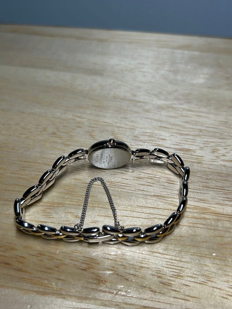 美品SEIKO TISSÉ 4N21-0740シルバー/ゴールド