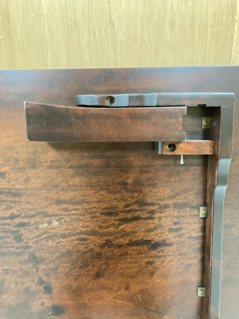 北海道民芸家具　折り畳み　座卓　センターテーブル　樺材　カバ材