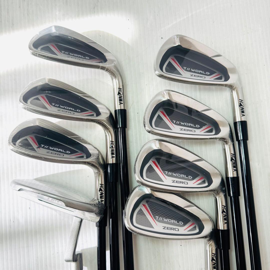 【希少・新品未使用品】ホンマ T WORLD ZERO ゴルフクラブ　フルセット