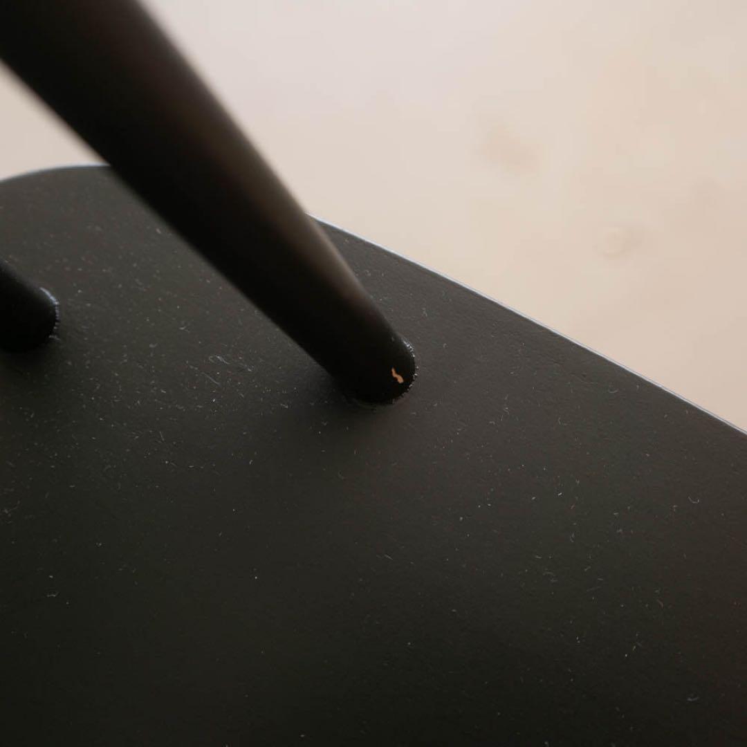 スポークチェア ダイニングチェア　ブラック