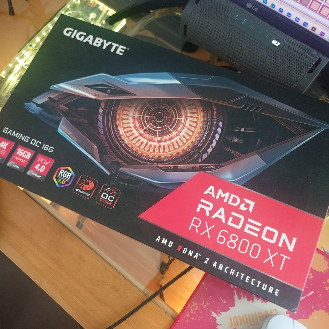 GIGABYTE Radeon RX 6800 XT 16GB+水冷セット