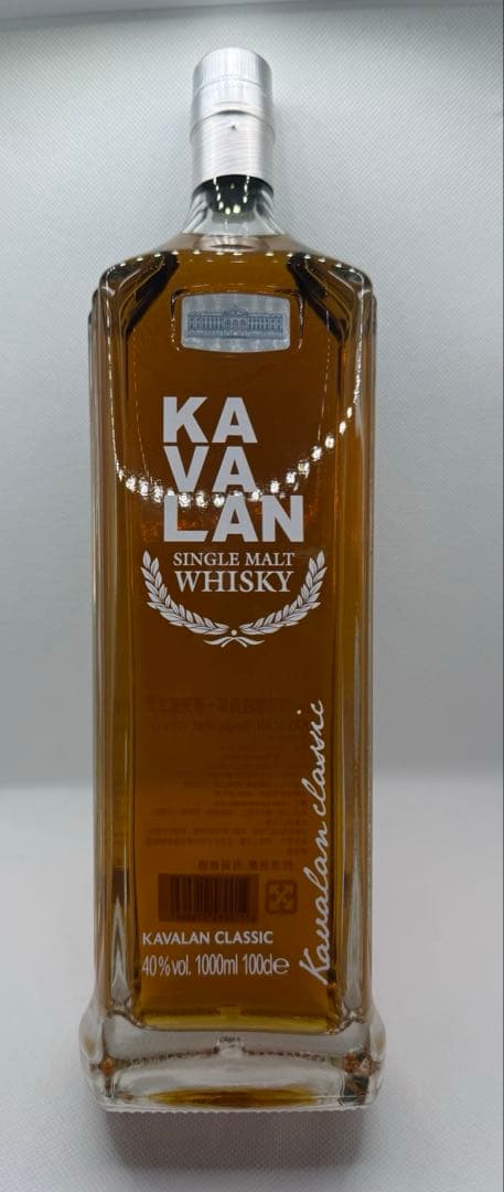 未開封 KAVALAN CLASSIC シングルモルトウイスキー 1000ml