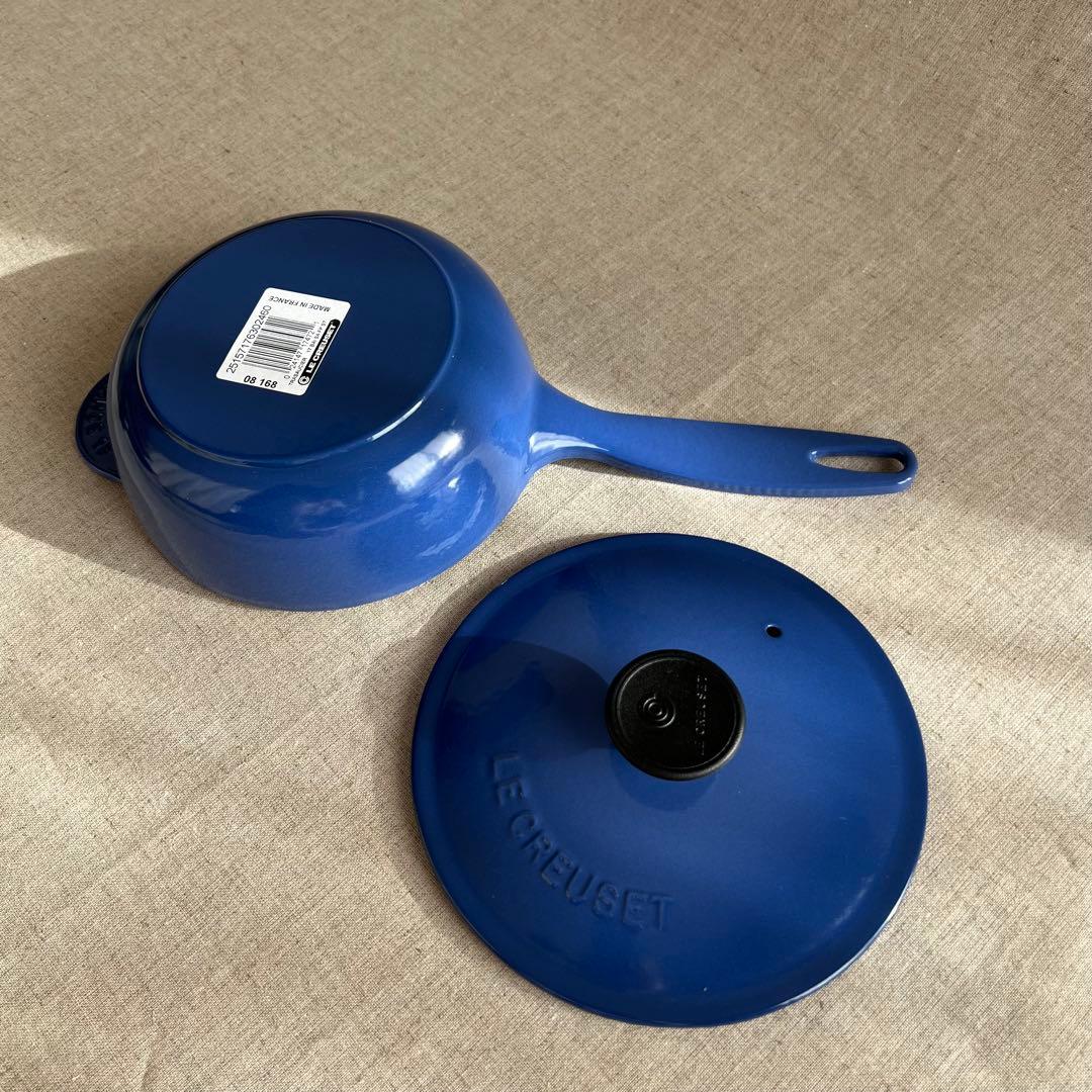 LE CREUSET 片手鍋 ソーシエ 17cm コバルトブルー
