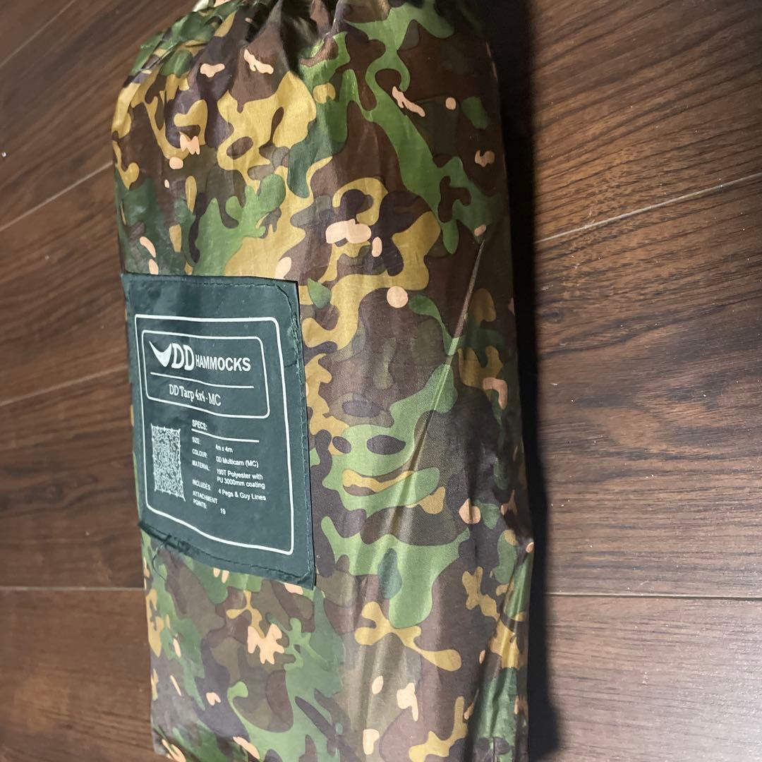 DD Hammocks 100 Tarp 4x4MC 迷彩