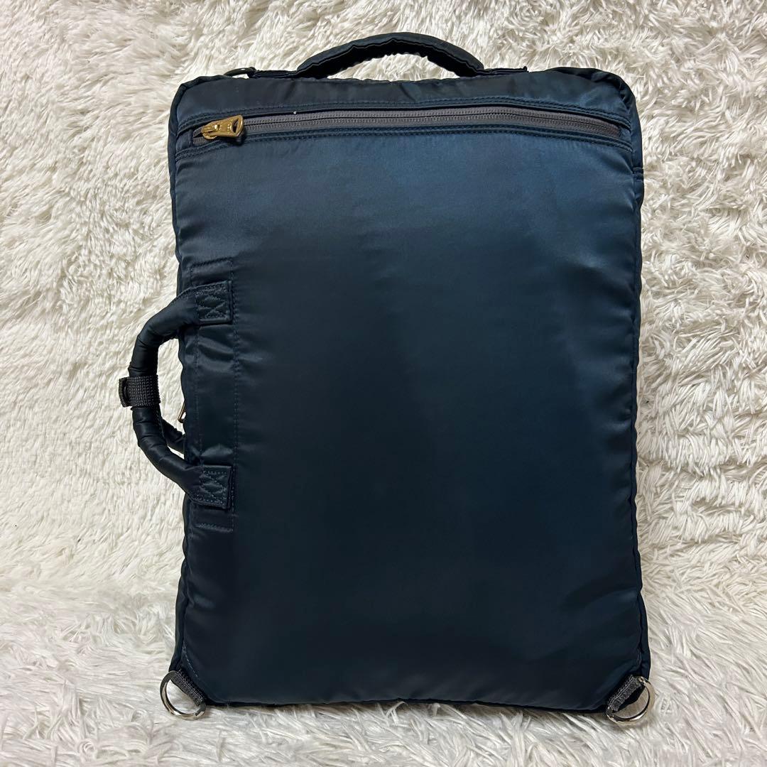 ⭐️極美品⭐️ポーター PXタンカー ブリーフケース ビジネスリュック ネイビー