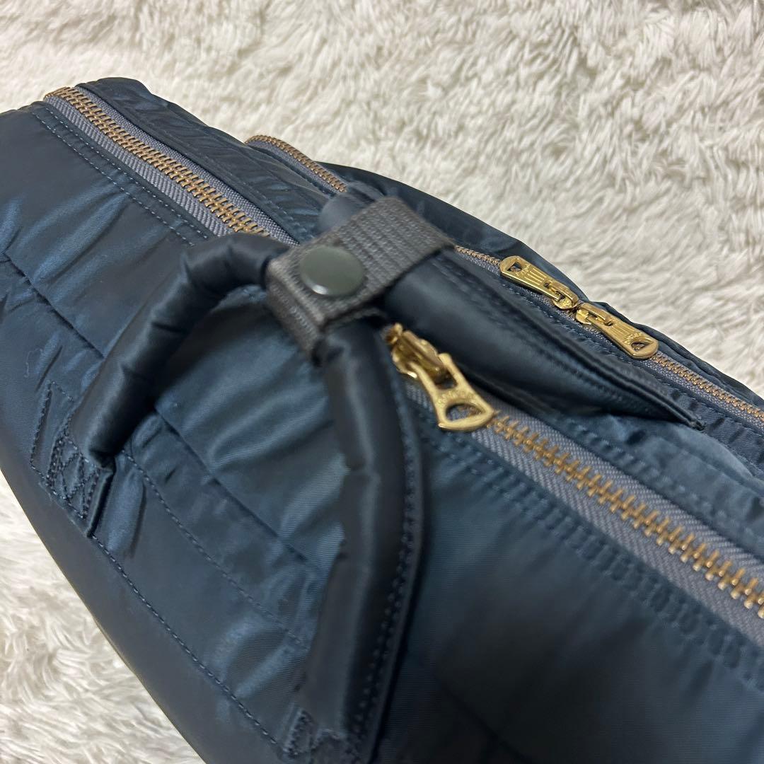 ⭐️極美品⭐️ポーター PXタンカー ブリーフケース ビジネスリュック ネイビー