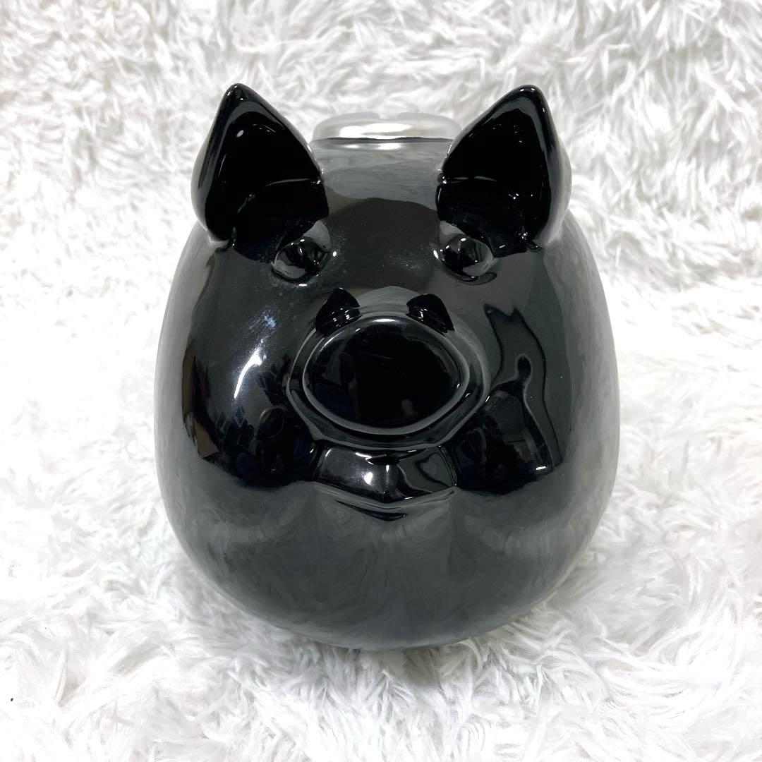 Harley-Davidson　ハーレーダビッドソン　豚貯金箱　ファイヤーロゴ