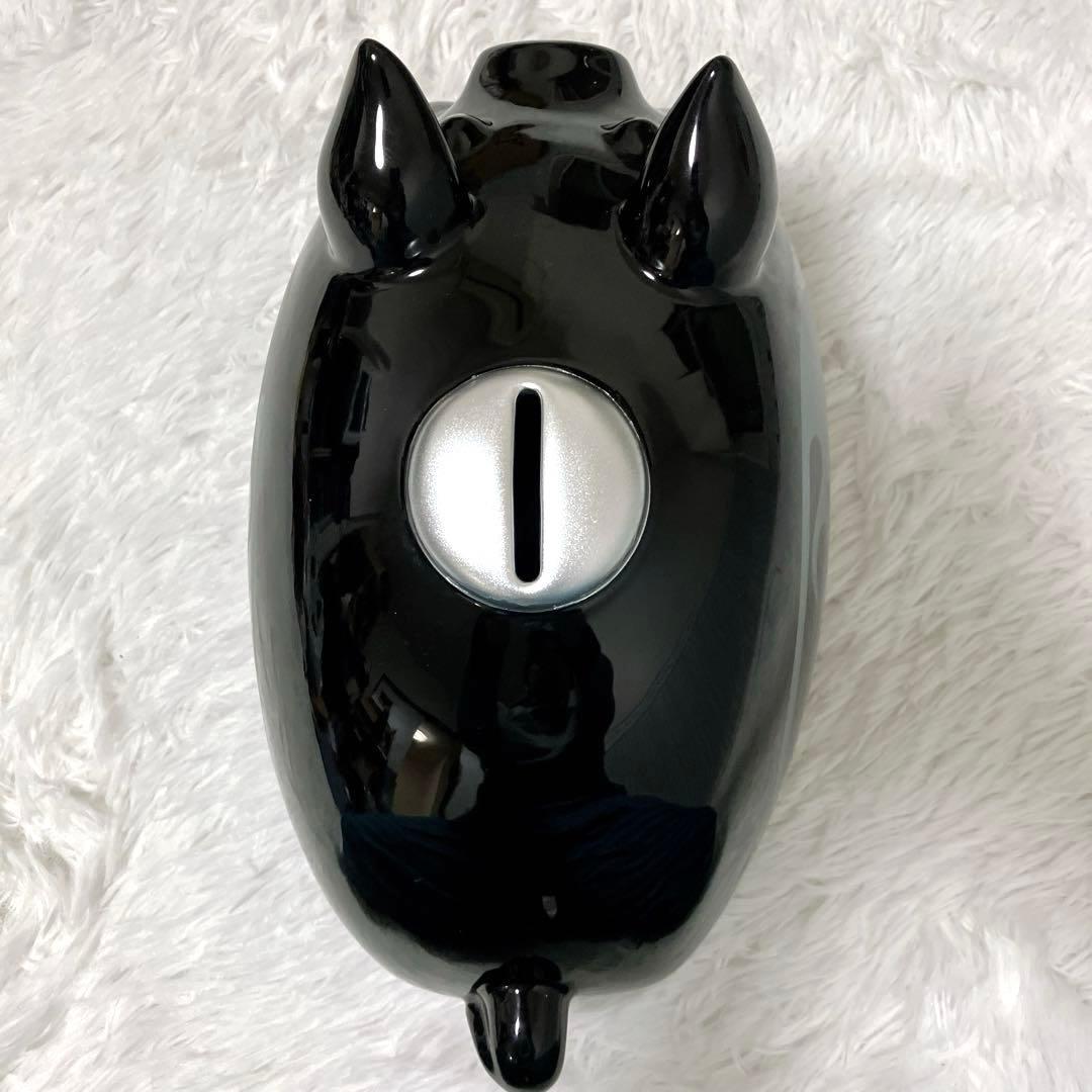 Harley-Davidson　ハーレーダビッドソン　豚貯金箱　ファイヤーロゴ