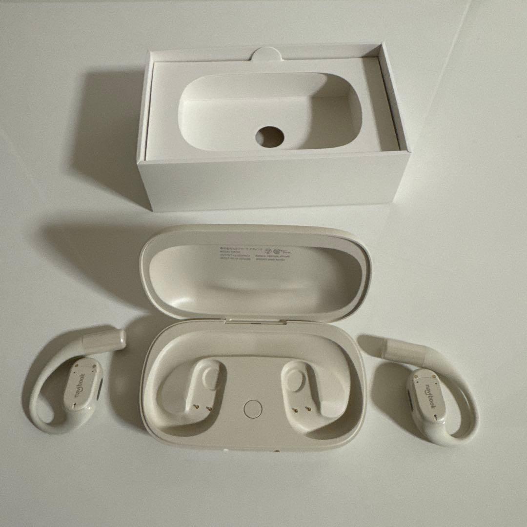 AI Pro オープンイヤー イヤホン AIが騒音をカットするノイズキャンセル