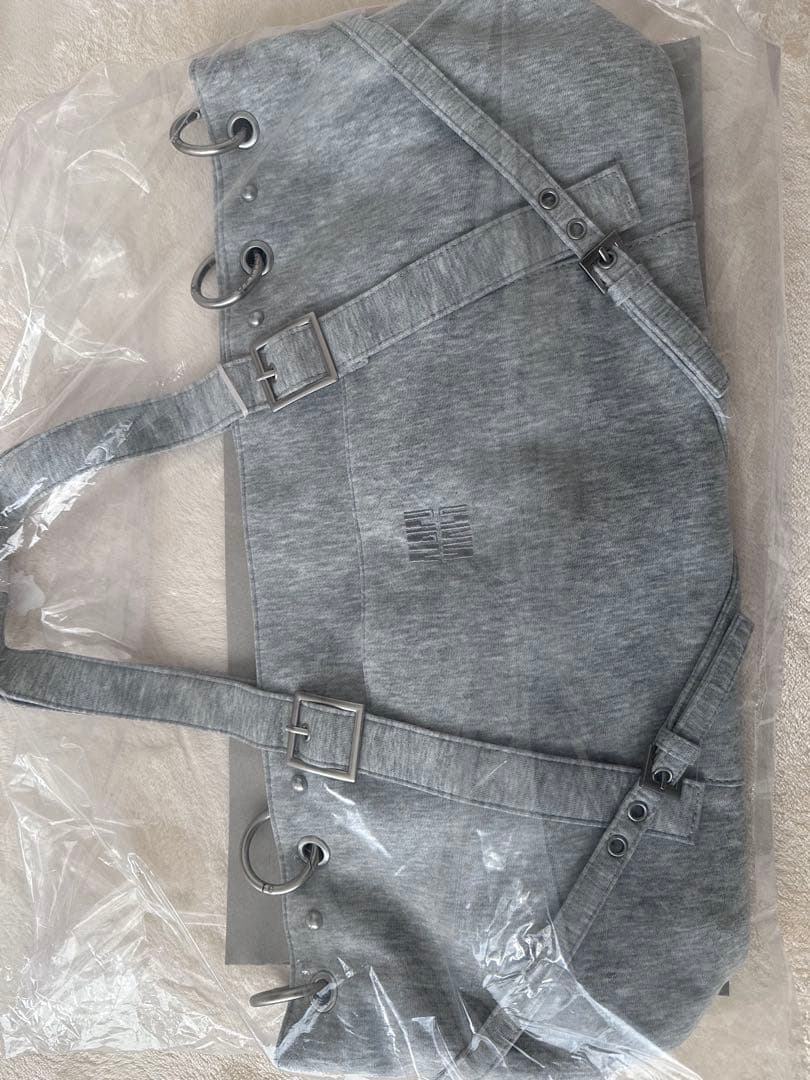 Darich ダーリッチ リングスウェットボストンバッグ グレー