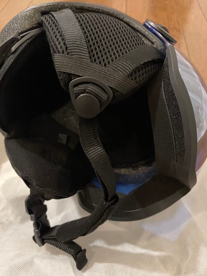 SALOMON スキー/スノーボードヘルメットORKA VISORキッズ S