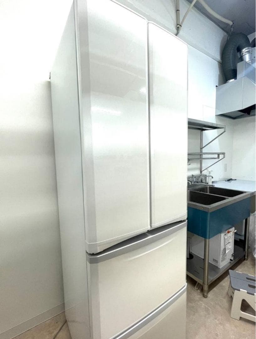 冷蔵庫 下段冷凍庫 400L フレンチドア