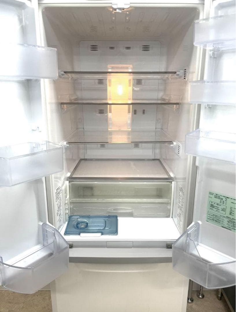 冷蔵庫 下段冷凍庫 400L フレンチドア